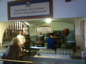 Beer at the Kloster Andechs