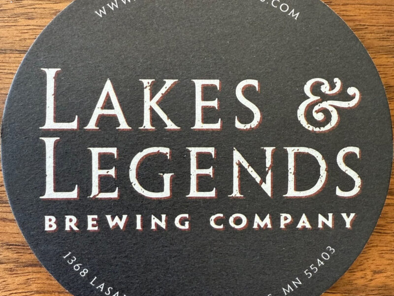 Lakes and Legends Brewing, Minneapolis MN