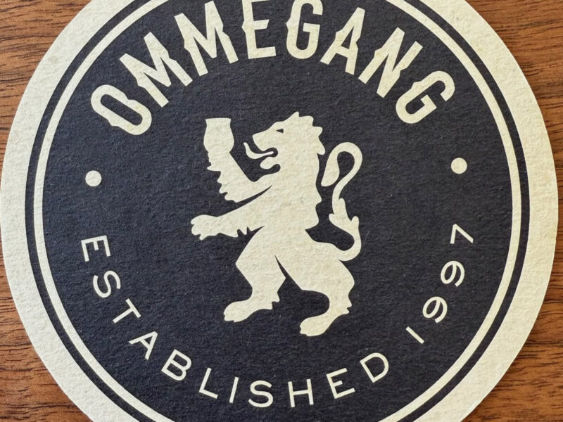 Ommegang Brewery Coaster