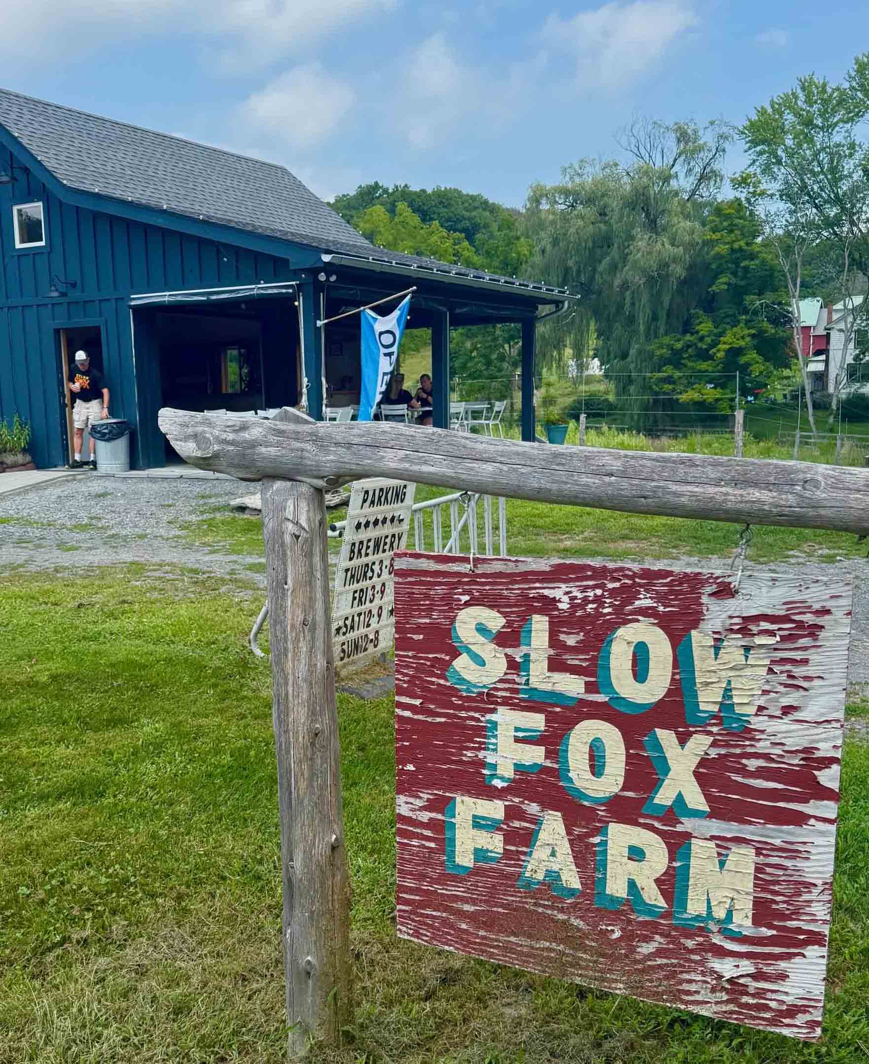 667. Slow Fox Farm Brewing, Rhinebeck NY, 2025