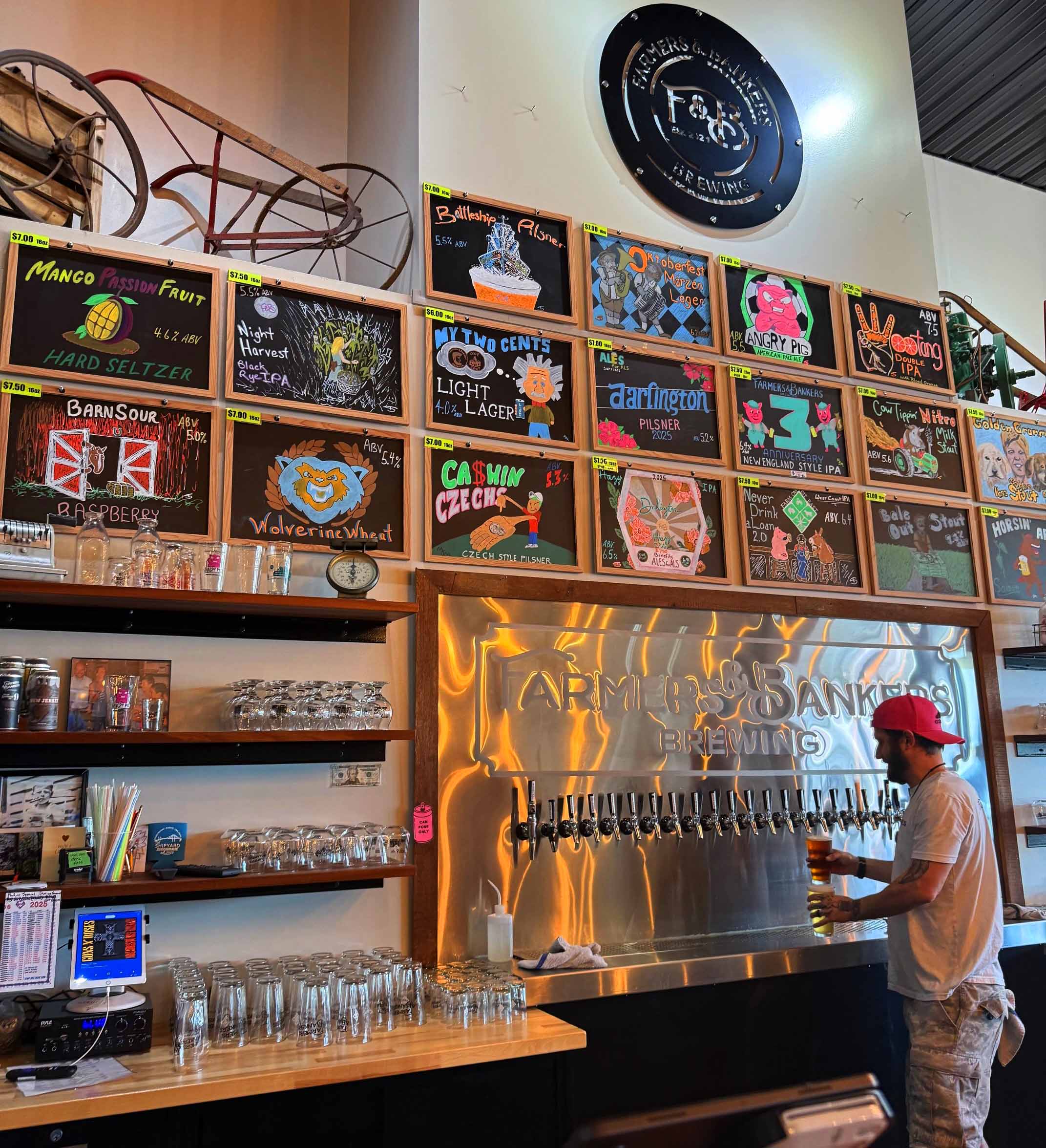 672. Farmers and Bankers Brewing Co, Woodstown NJ, 2025